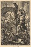 The Fall of Rome Alaric's Visigoths Sack Rome Displaying a Deplorable Lack of Esthetic Appreciation-Sanesi-Art Print