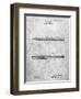 Sanford Fountain Pen 1905 Patent-Cole Borders-Framed Art Print