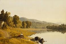 October in the Catskills, 1880-Sanford Robinson Gifford-Framed Giclee Print