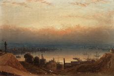 The Basin of the Patapsco from Federal Hill, Baltimore-Sanford Robinson Gifford-Giclee Print