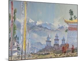 Sanga Choelling, Sikkim-Tim Scott Bolton-Mounted Giclee Print