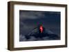 Sangay volcano erupting at night, Sangay National Park, Ecuador-Lucas Bustamante-Framed Photographic Print