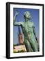 Sangen Statue at Stadhuset-Jon Hicks-Framed Photographic Print