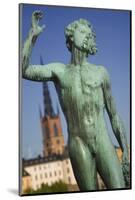 Sangen Statue at Stadhuset-Jon Hicks-Mounted Photographic Print