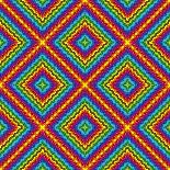 Mexican Textile Design-Sangoiri-Art Print