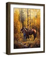 Sangre de Cristo Gold-Jack Sorenson-Framed Art Print