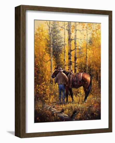 Sangre de Cristo Gold-Jack Sorenson-Framed Art Print