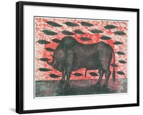 Sangre De Toro, 2001-Juan Alcazar-Framed Giclee Print