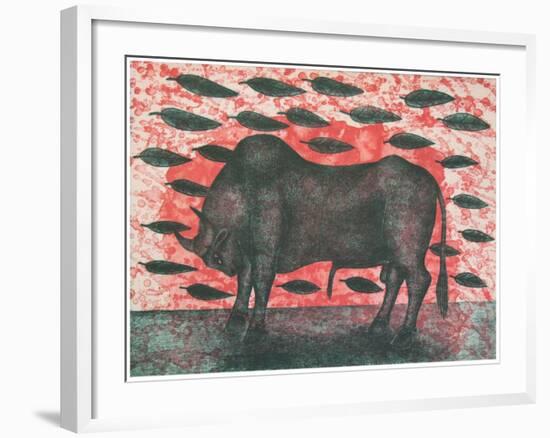 Sangre De Toro, 2001-Juan Alcazar-Framed Giclee Print