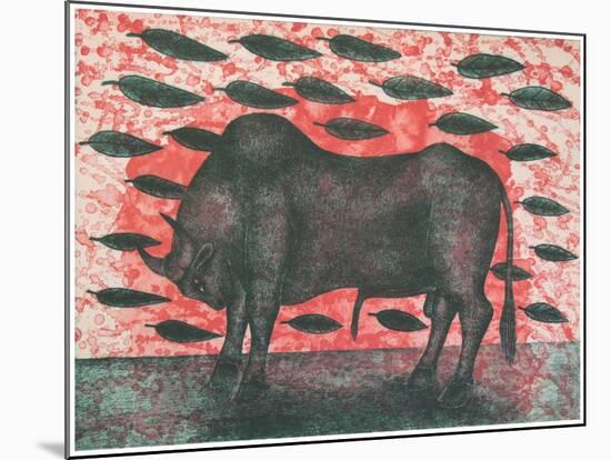 Sangre De Toro, 2001-Juan Alcazar-Mounted Giclee Print