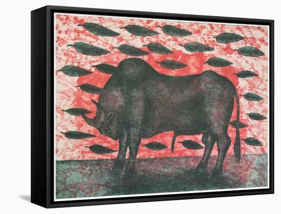 Sangre De Toro, 2001-Juan Alcazar-Framed Stretched Canvas