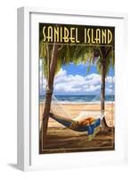 Sanibel Island, Florida - Hammock-Lantern Press-Framed Art Print