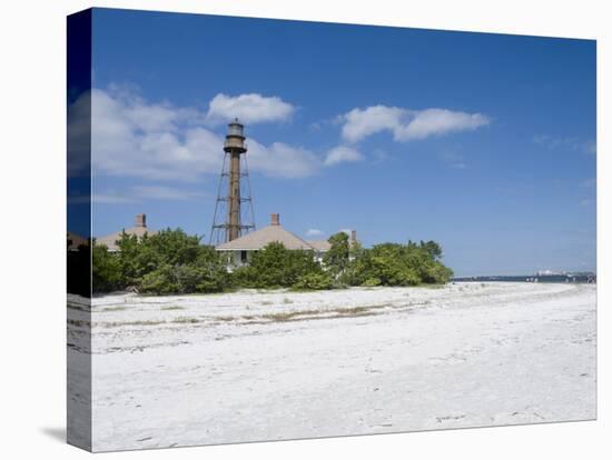 Sanibel Lighthouse, Sanibel Island, Gulf Coast, Florida, United States of America, North America-Robert Harding-Stretched Canvas