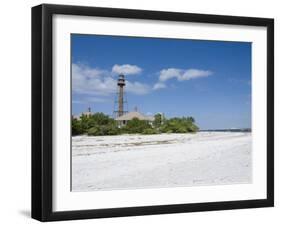 Sanibel Lighthouse, Sanibel Island, Gulf Coast, Florida, United States of America, North America-Robert Harding-Framed Photographic Print