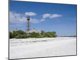 Sanibel Lighthouse, Sanibel Island, Gulf Coast, Florida, United States of America, North America-Robert Harding-Mounted Photographic Print