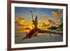 Sanibel Sunrise-Dennis Goodman-Framed Photographic Print