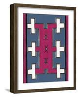 Sanifu - Vivid Bricks-Mark Chandon-Framed Giclee Print