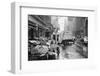 Sanitation Trucks Collecting Garbage-null-Framed Photographic Print