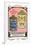 Sanitol Talcum Powder and Floressence Violette Talc-null-Framed Art Print