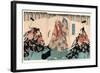 Sanjo Kokaji No Manebigoto Zu-Utagawa Kunisada-Framed Giclee Print