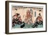 Sanjo Kokaji No Manebigoto Zu-Utagawa Kunisada-Framed Giclee Print