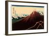 Sanka Hakuu-Katsushika Hokusai-Framed Giclee Print