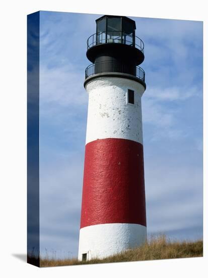 Sankaty Head Lighthouse-Dave G. Houser-Stretched Canvas