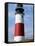 Sankaty Head Lighthouse-Dave G. Houser-Framed Stretched Canvas