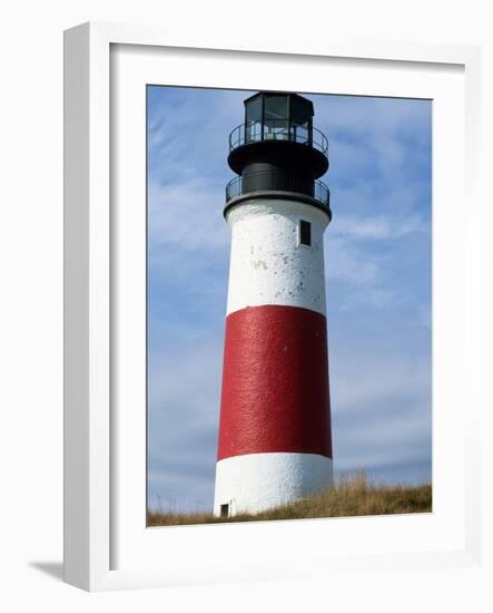 Sankaty Head Lighthouse-Dave G. Houser-Framed Photographic Print