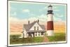 Sankaty Lighthouse, Nantucket, Massachusetts-null-Mounted Art Print