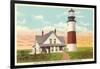 Sankaty Lighthouse, Nantucket, Massachusetts-null-Framed Art Print