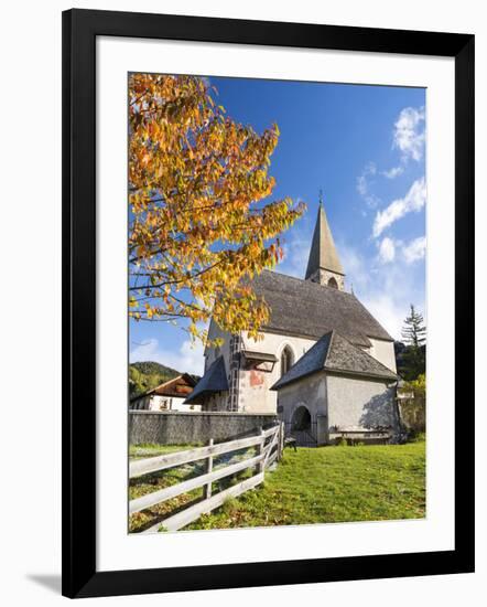 Sankt Magdalena, Valley Villnoess, Dolomites. Italy, South Tyrol-Martin Zwick-Framed Photographic Print