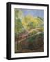 Sankthanshaugen, Sketch, 1903-August Eiebakke-Framed Giclee Print