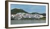 Sanlucar De Guadiana Village Seen from the Portuguese City Alcoutim, Spain, Europe-G&M Therin-Weise-Framed Photographic Print