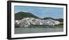 Sanlucar De Guadiana Village Seen from the Portuguese City Alcoutim, Spain, Europe-G&M Therin-Weise-Framed Photographic Print