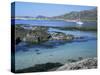 Sanna Beach from Portuairk, Ardnamurchan, Highland Region, Scotland, United Kingdom-Kathy Collins-Stretched Canvas