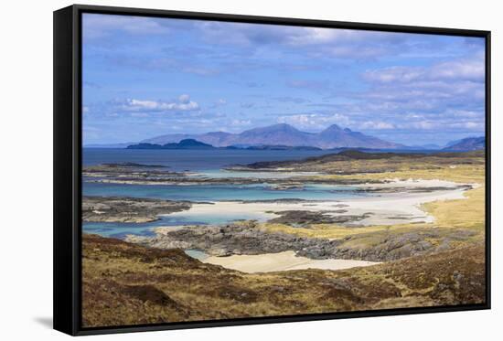Sanna Beaches, Ardnamurchan Peninsula, Lochaber, Highlands, Scotland, United Kingdom-Gary Cook-Framed Stretched Canvas