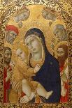 The Virgin and Child with Angels (Madonna of Humilit), Mid of the 15th C-Sano di Pietro-Giclee Print