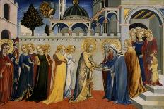 Madonna and Child with Angels and Saints, C.1450-Sano di Pietro-Giclee Print