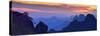 Sanqing Mountain Sunset-Mei Xu-Stretched Canvas