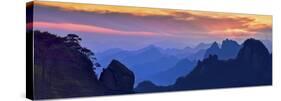 Sanqing Mountain Sunset-Mei Xu-Stretched Canvas