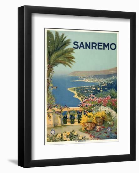 Sanremo / Alicandri Roma-Barabino e Graeve-Framed Giclee Print