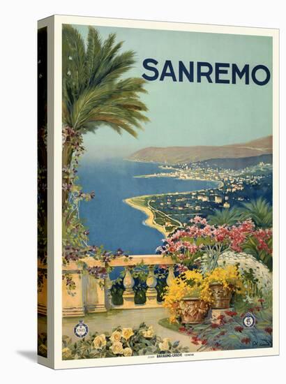 Sanremo / Alicandri Roma-Barabino e Graeve-Stretched Canvas