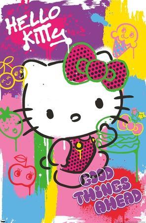 Sanrio Hello Kitty: 23 Pop Art - Trends International | AllPosters.com