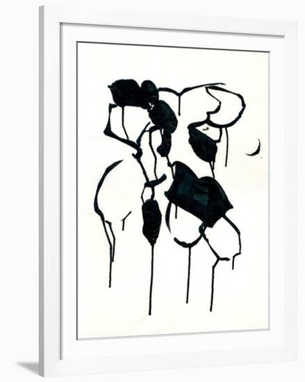 Sans Titre, c.2007-Cédric Chauvelot-Framed Serigraph