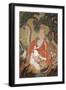 Sansin, the Spirit of the Mountain, Coloured Silk, 18th Century, Choson Period, Korea (Mg15615)-null-Framed Giclee Print