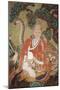 Sansin, the Spirit of the Mountain, Coloured Silk, 18th Century, Choson Period, Korea (Mg15615)-null-Mounted Giclee Print
