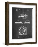 Sansui Turntable 1979 Patent-Cole Borders-Framed Art Print