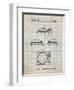 Sansui Turntable 1979 Patent-Cole Borders-Framed Art Print