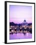 Sant'Angelo Bridge over Tiber River-Dennis Degnan-Framed Photographic Print